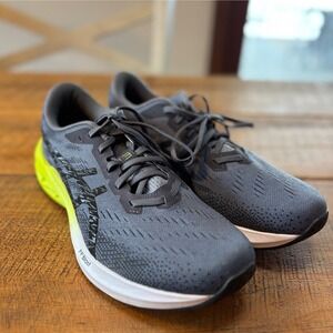 ASICS Mens DynaBlast 3 FF Blast Athletic Tennis Shoes Gray Neon Green Size 8.5